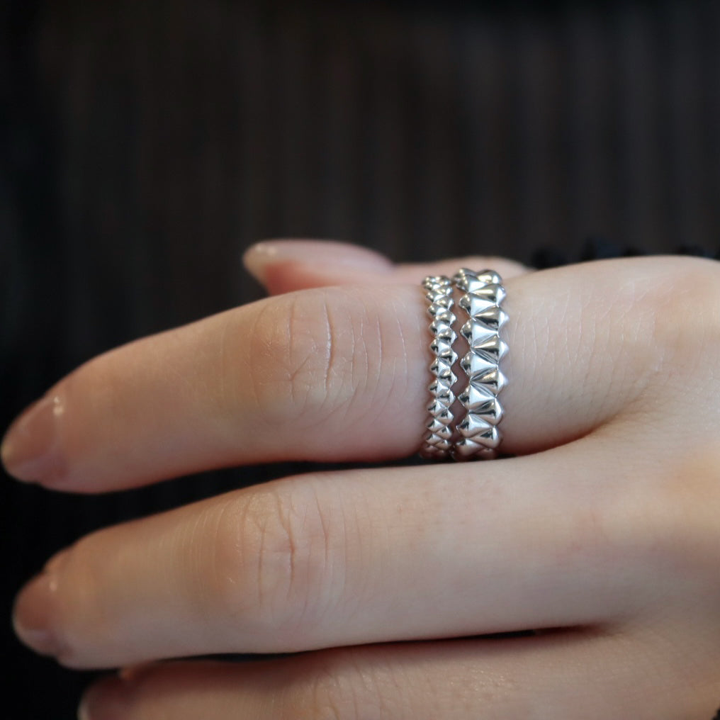 Thorn Narrow Ring - Silver