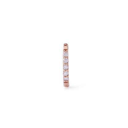 Timeless Diamond Hoop Earring - K18