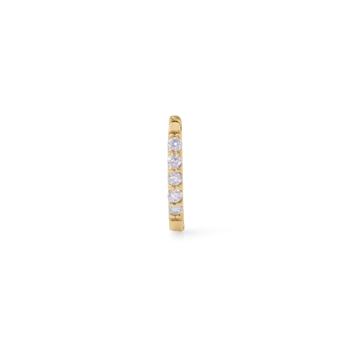 Timeless Diamond Hoop Earring - K18