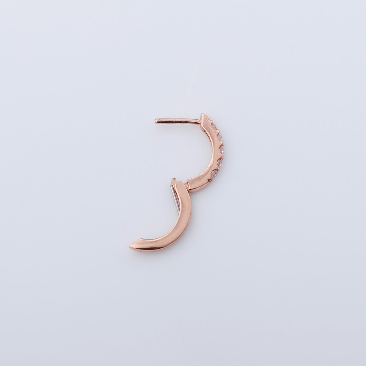 Timeless Diamond Hoop Earring - K18
